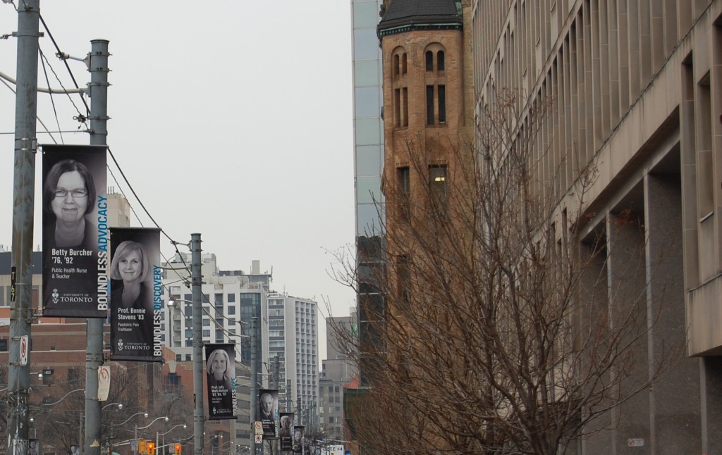 Banners for Bloomberg Nursing Boundless Campaign