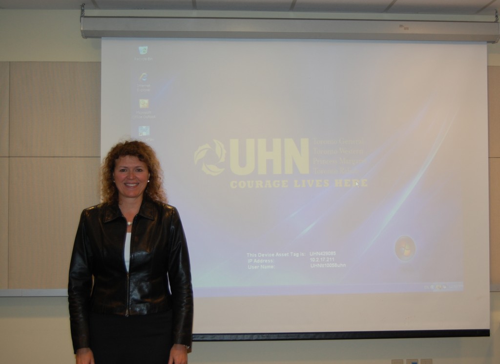 Kathy McGilton TAHSN Research Rounds
