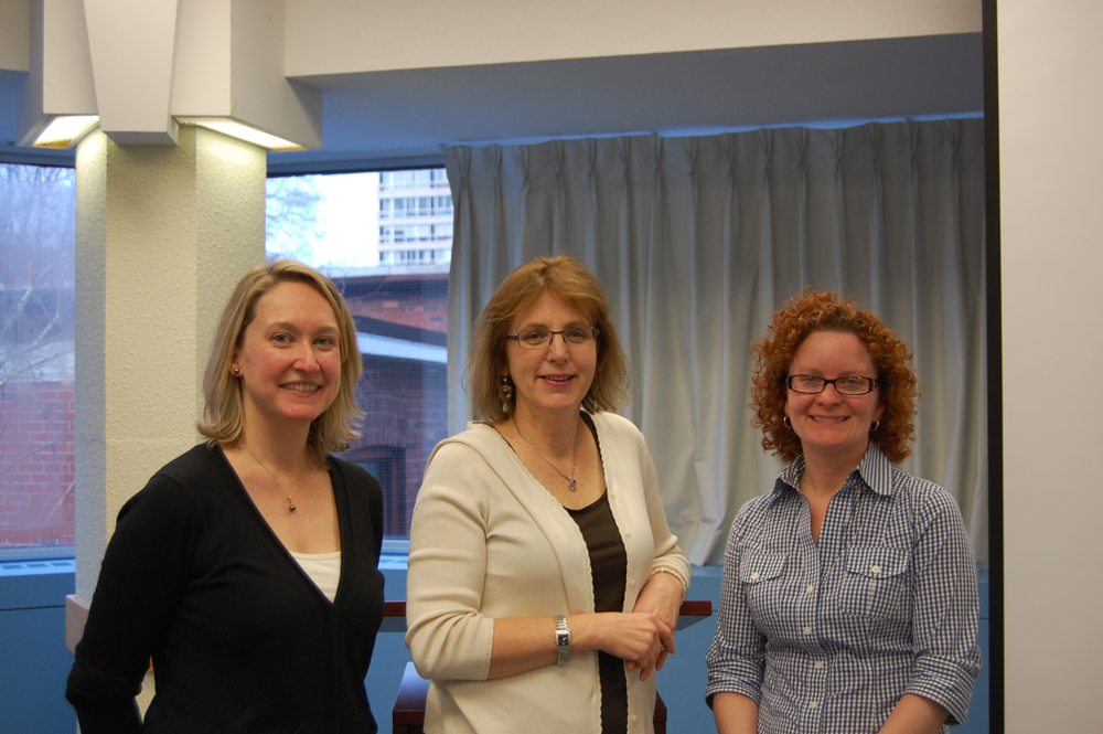 Robyn Stremler, Shelly Weiss and Colleen Carney