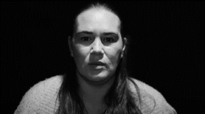 Profile of Christena Lopez image in black and white