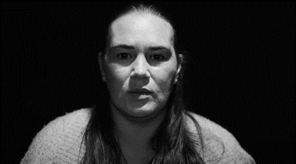 Profile of Christena Lopez image in black and white