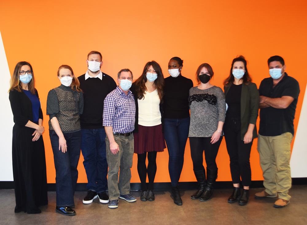Group photo of DN residency students